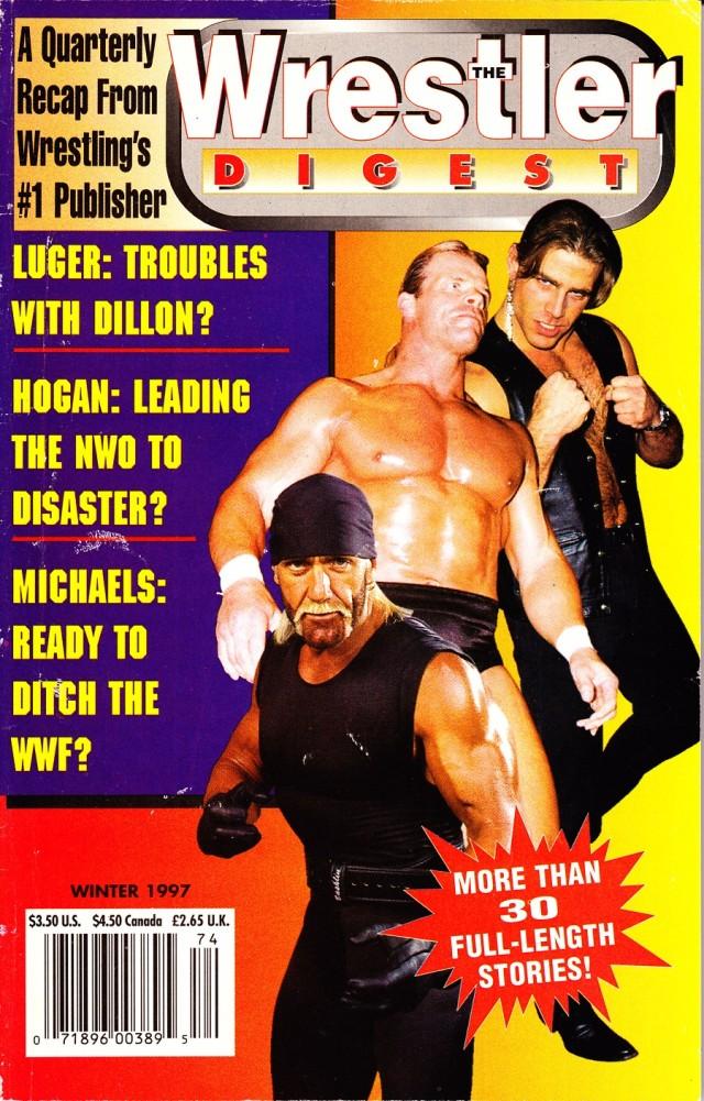 The Wrestler Digest 1997 Magazine PWcatalog