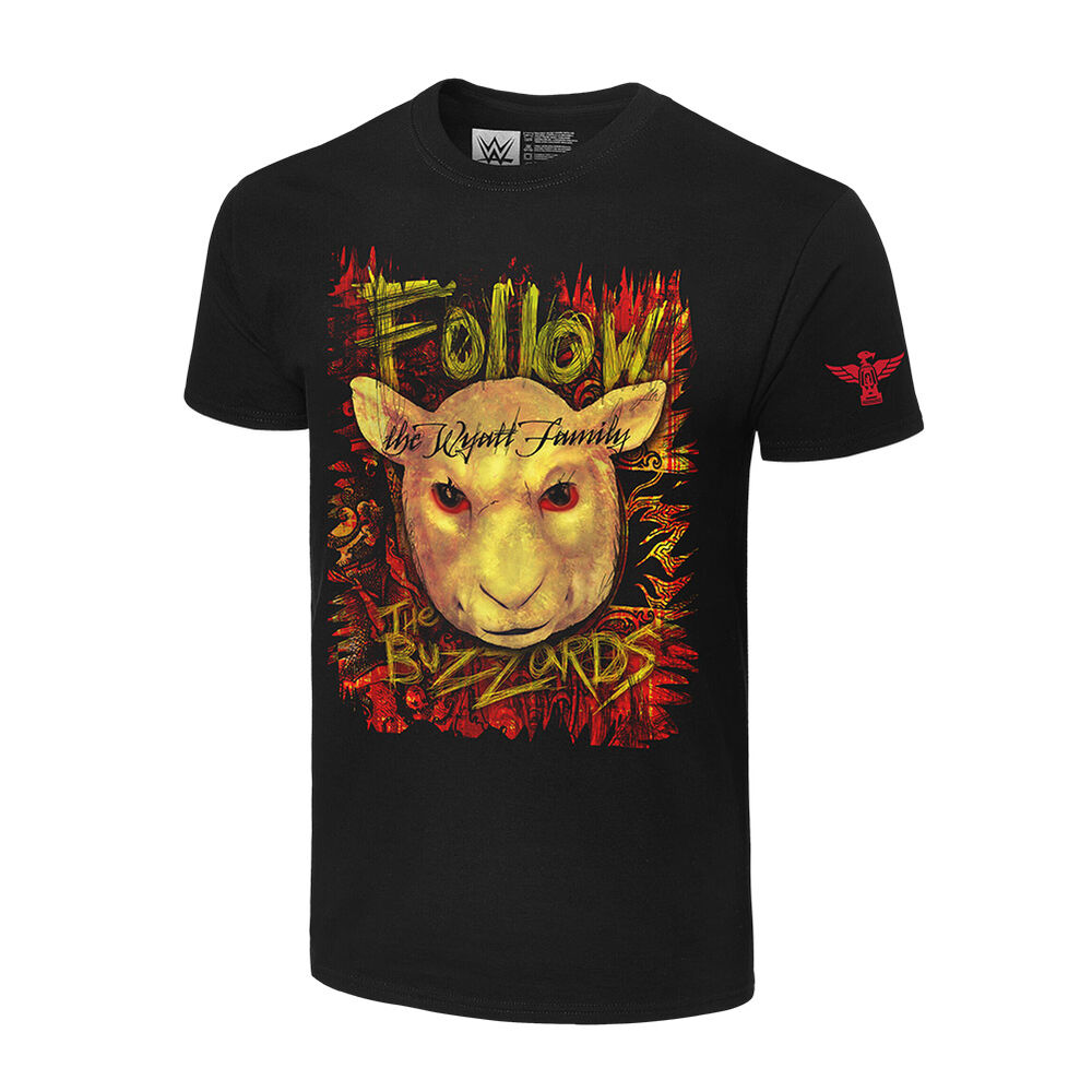 The Wyatt Family Follow The Buzzards Retro T-Shirt – PW Catalog, image size:1000x1000