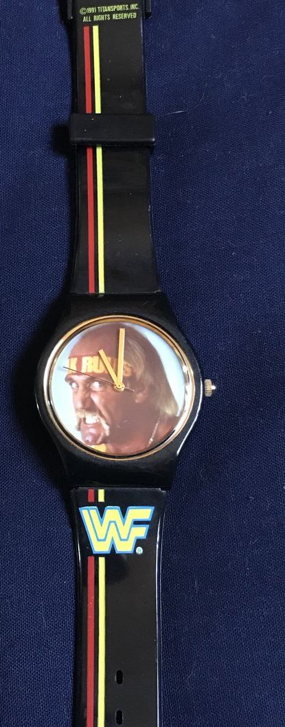 Tikkers 1985 WWF Hulk Hogan Watches PWcatalog