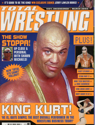 Total Wrestling March 2003 Magazine PWcatalog