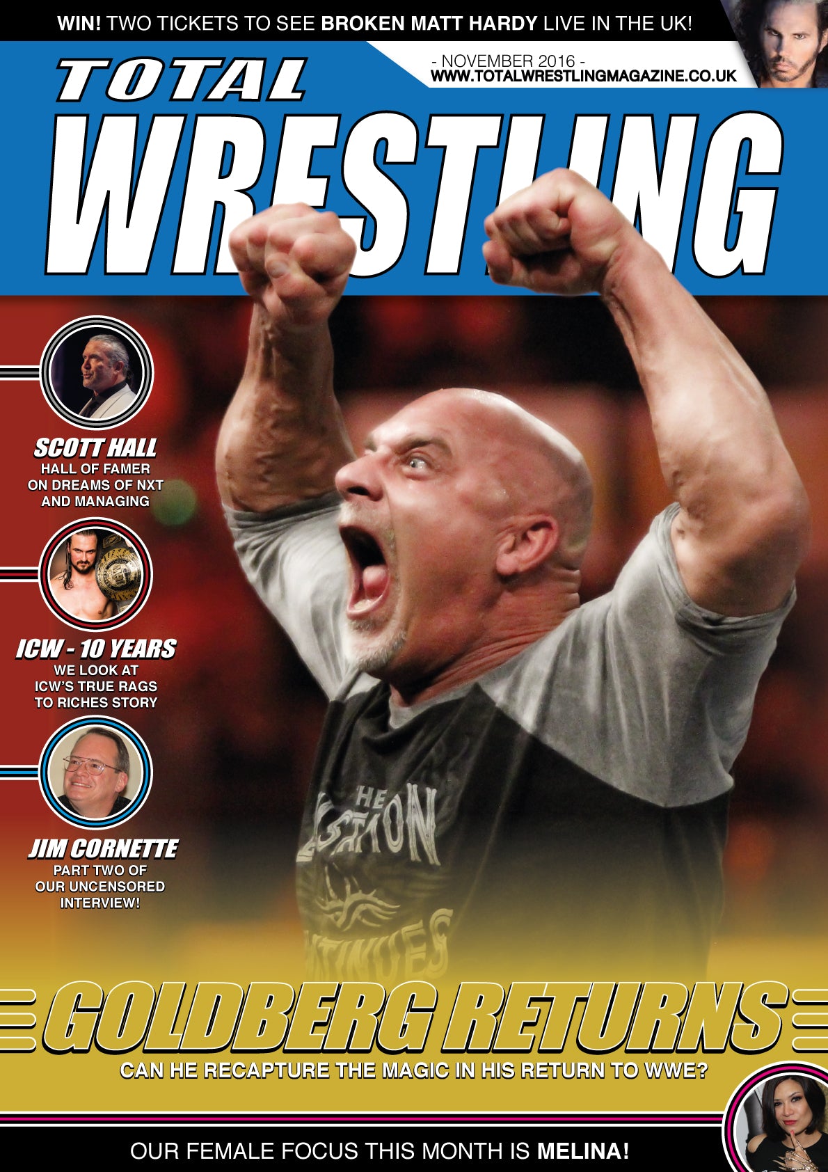 Total Wrestling November 2016 Magazine PWcatalog
