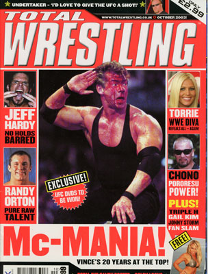 Total Wrestling October 2003 Magazine PWcatalog