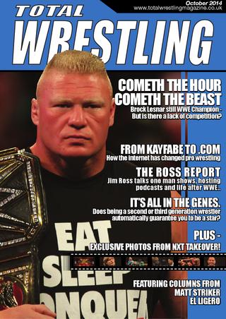 Total Wrestling October 2014 Magazine PWcatalog