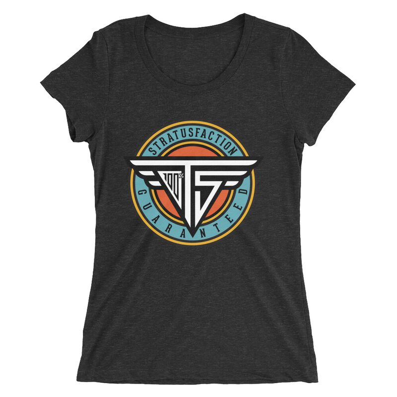 Trish Stratus Stratusfaction Guaranteed Women's Tri-Blend T-Shirt Pwcatalog