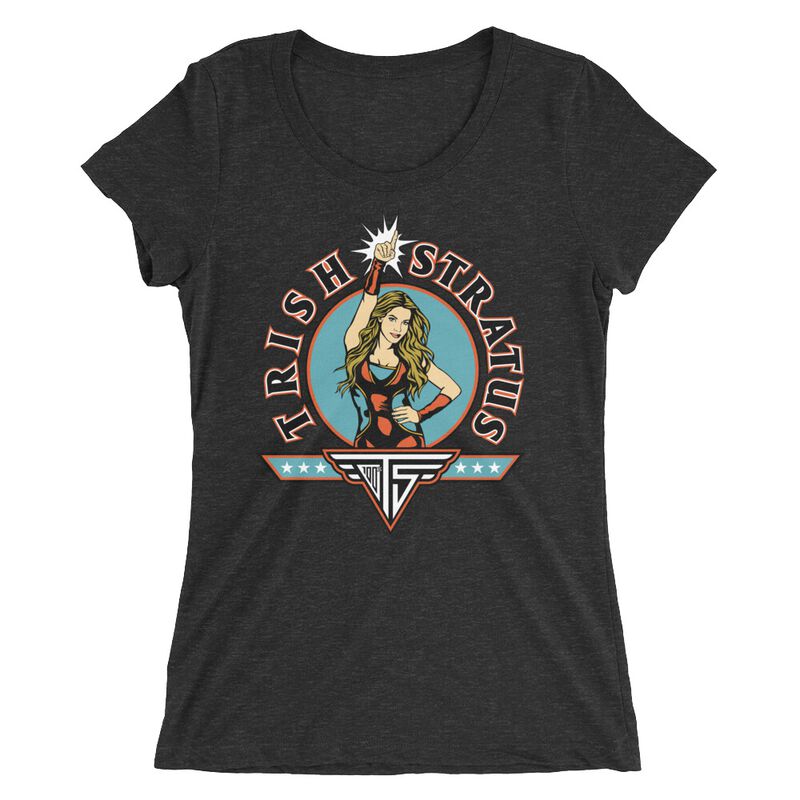 Trish Stratus Stratusfaction Women's Tri-Blend T-Shirt Pwcatalog