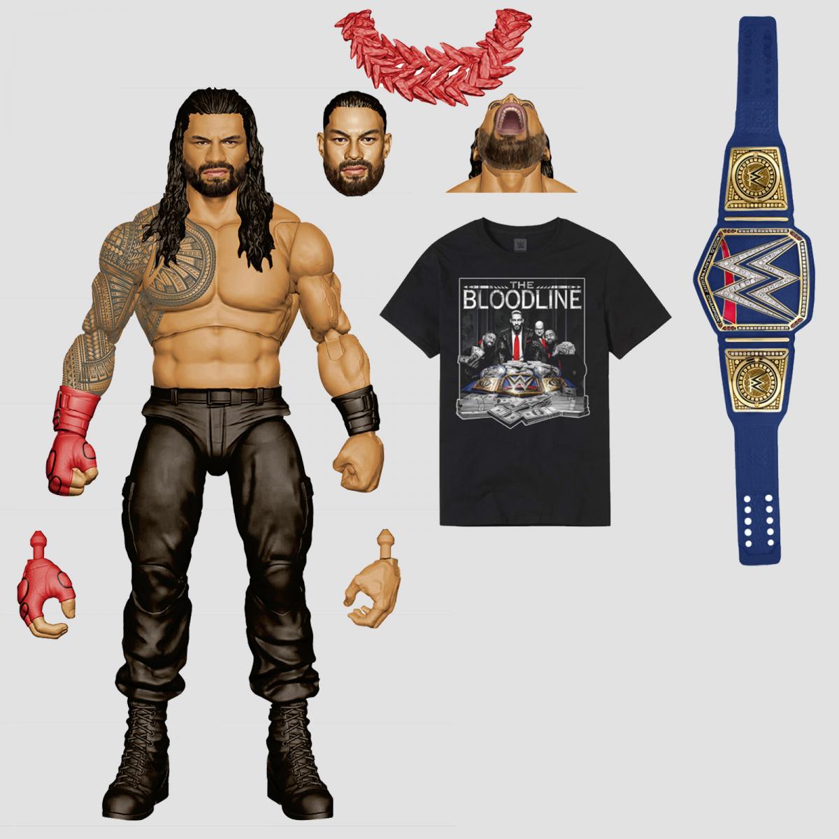 WWE Mattel Ultimate Edition 14 Roman Reigns Action & Toy Figures PWcatalog