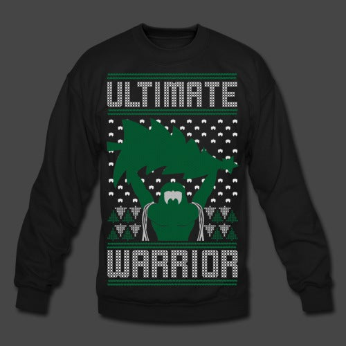 Ultimate Warrior 2016 Limited Edition Ugly Black Christmas Sweater Pwcatalog