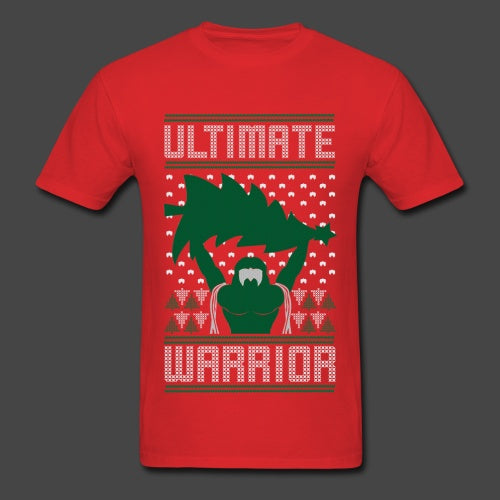Ultimate Warrior 2016 Limited Edition Ugly Red Christmas Shirt Pwcatalog