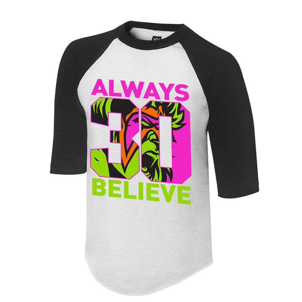 Ultimate Warrior 30 Years Special Edition Raglan T-Shirt Pwcatalog