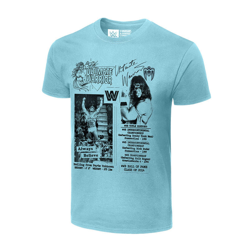 Ultimate Warrior Fanzine Graphic T-Shirt Pwcatalog