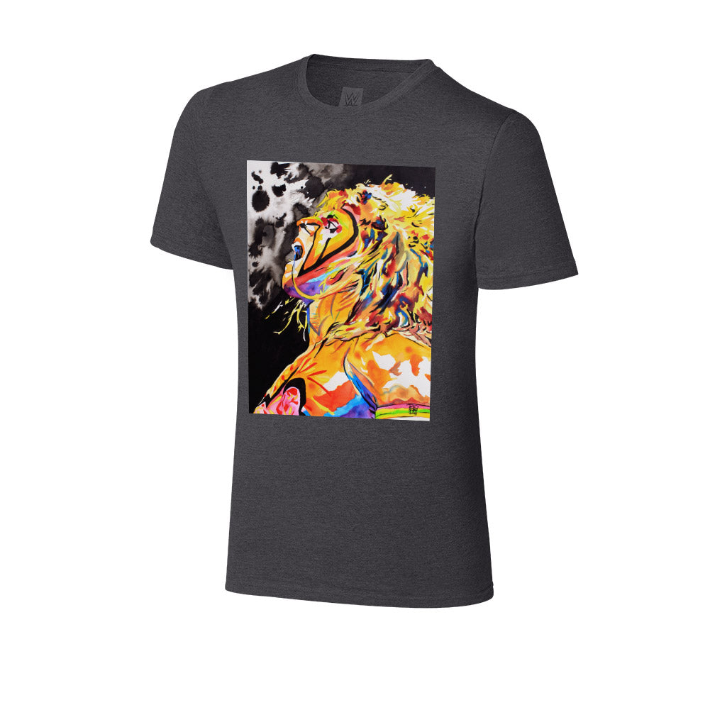 Ultimate Warrior Rob Schamberger Artwork T-Shirt Pwcatalog