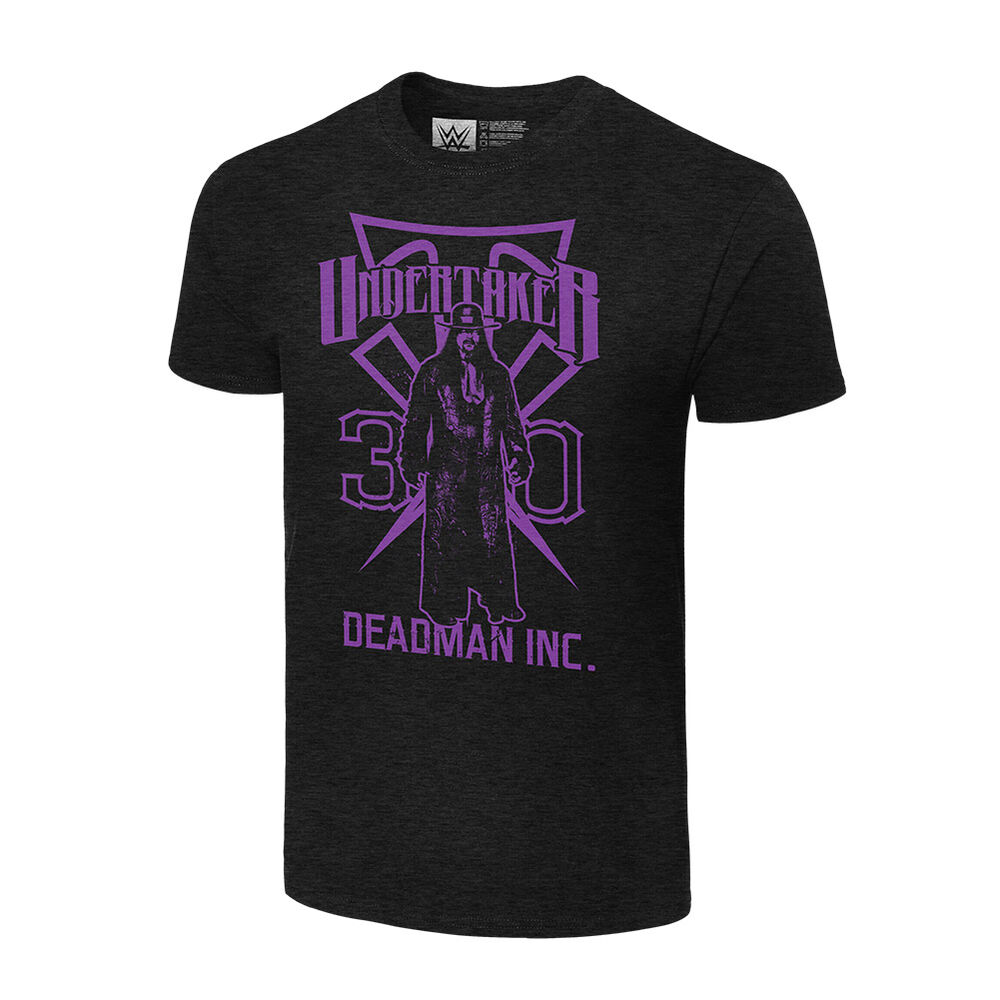 Undertaker 30 Years Deadman Inc T-Shirt Pwcatalog