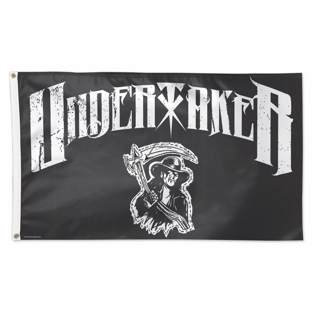 Undertaker 3 x 5 Logo Flag Pwcatalog