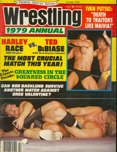 Victory Sports Wrestling Annual October 1979 Magazine PWcatalog