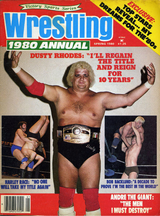 Victory Sports Wrestling Annual 1980 Magazine PWcatalog