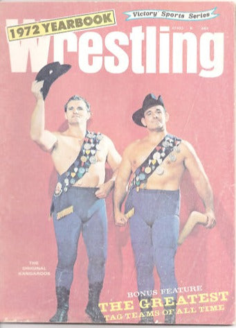 Victory Sports Wrestling Yearbook 1972 Magazine PWcatalog