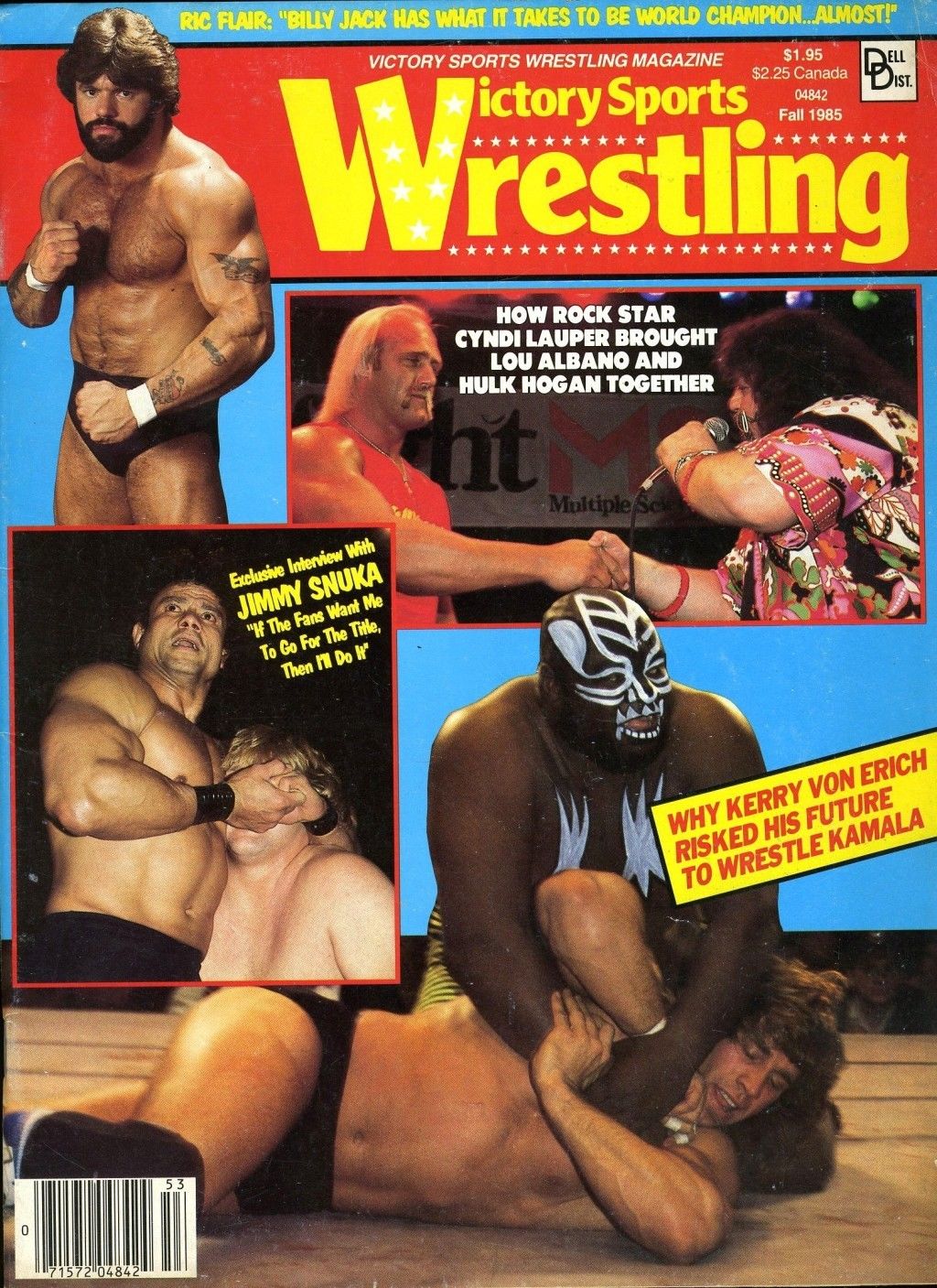 Victory Sports Wrestling Fall 1985 Magazine PWcatalog
