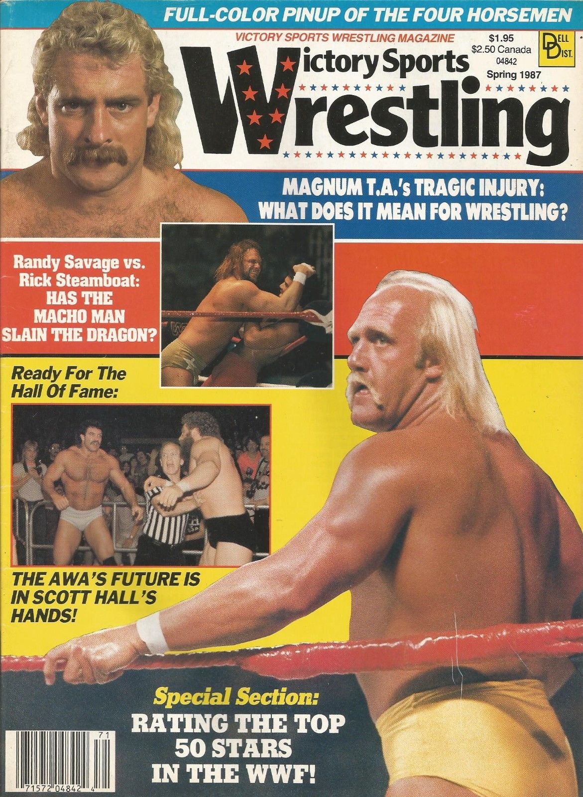 Victory Sports Wrestling Spring 1987 Magazine PWcatalog