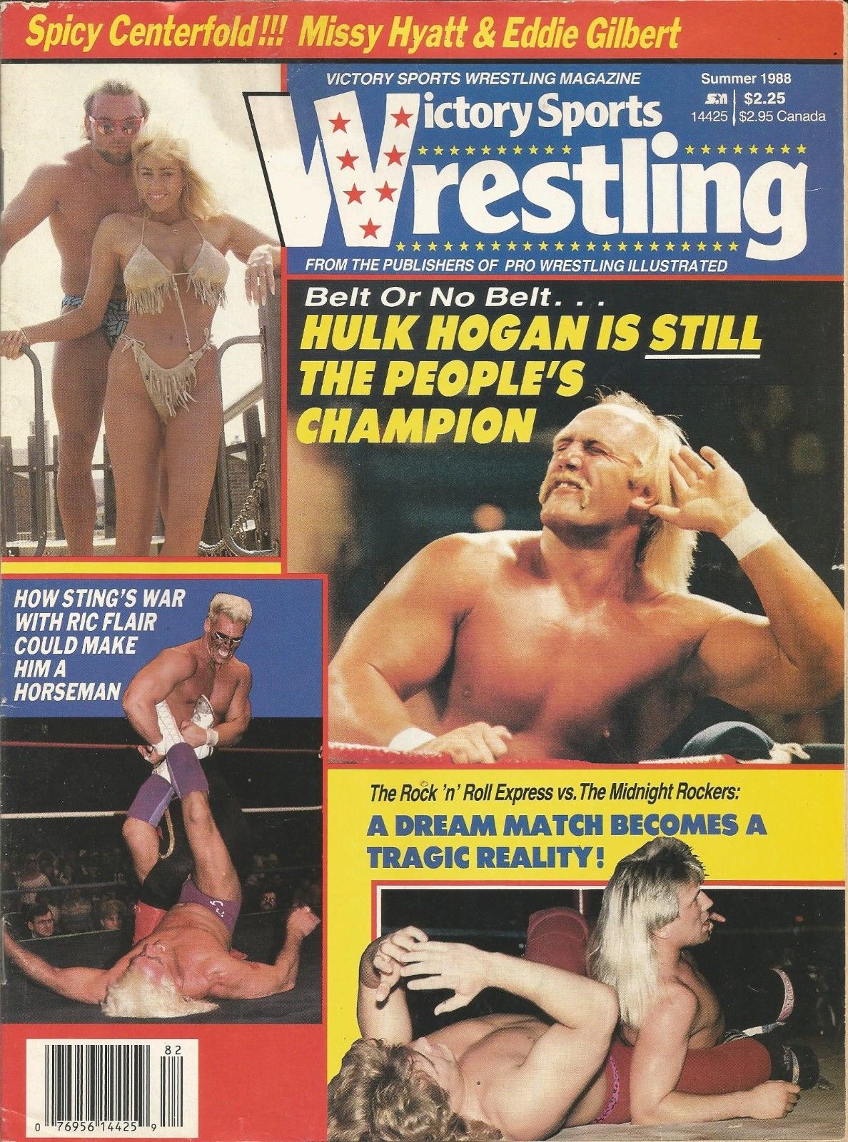 Victory Sports Wrestling Summer 1988 Magazine PWcatalog