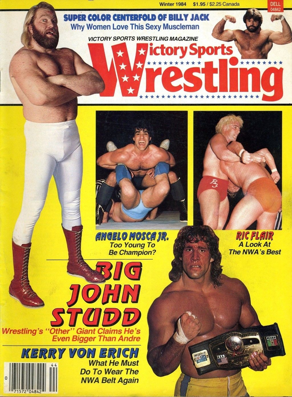 Victory Sports Wrestling Winter 1984 Magazine PWcatalog