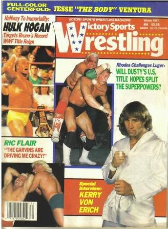 Victory Sports Wrestling 1987 Magazine PWcatalog
