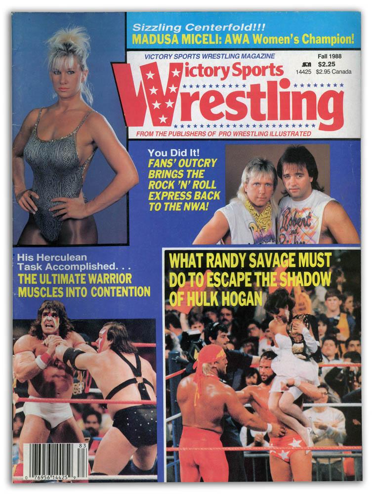 Victory Sports Wrestling 1988 Magazine PWcatalog