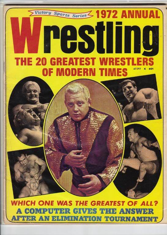 Victory Sports Wrestling Annual 1972 Magazine PWcatalog