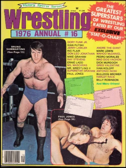 Victory Sports Wrestling Annual 1976 Magazine PWcatalog