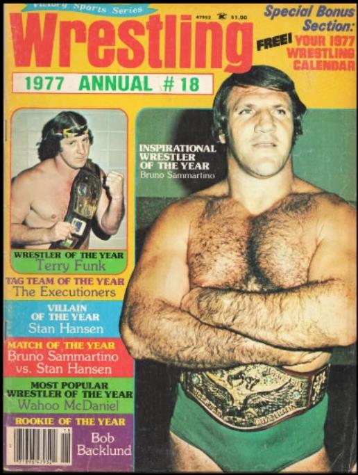 Victory Sports Wrestling Annual 1977 Magazine PWcatalog