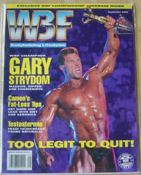 WBF September 1992 Magazine PWcatalog