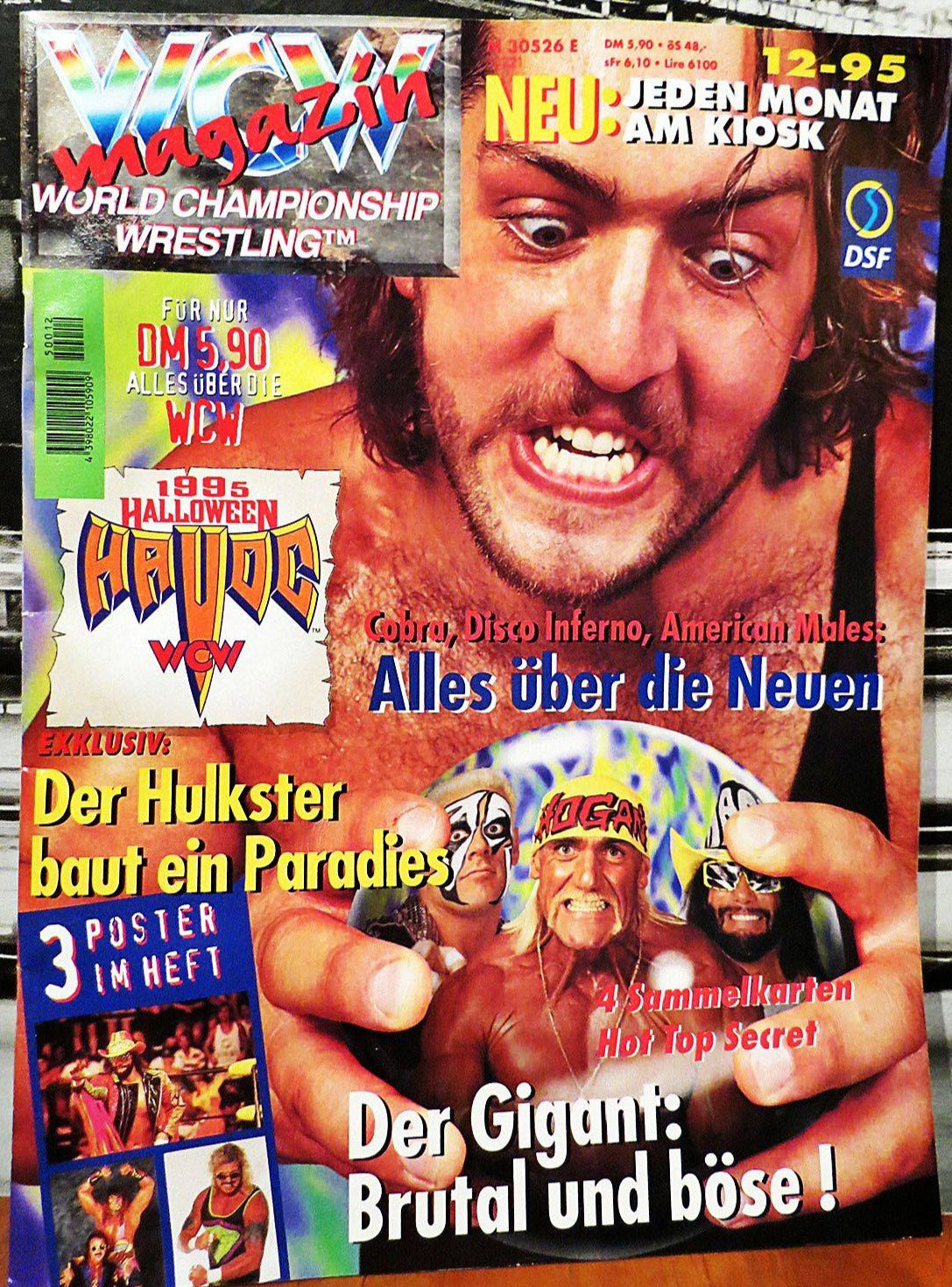 WCW German Magazine December 1995 Magazine PWcatalog