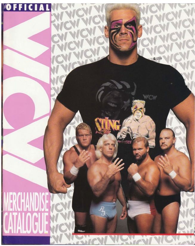 WCW Catalog 1989 Magazine PWcatalog