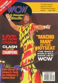 WCW Magazine April 1995 Magazine PWcatalog