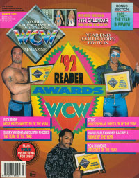 WCW Magazine March 1993 Magazine PWcatalog