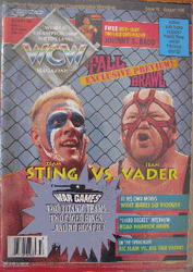 WCW Magazine October 1993 Magazine PWcatalog