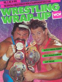 WCW Wrap Up 10 1990 Magazine PWcatalog