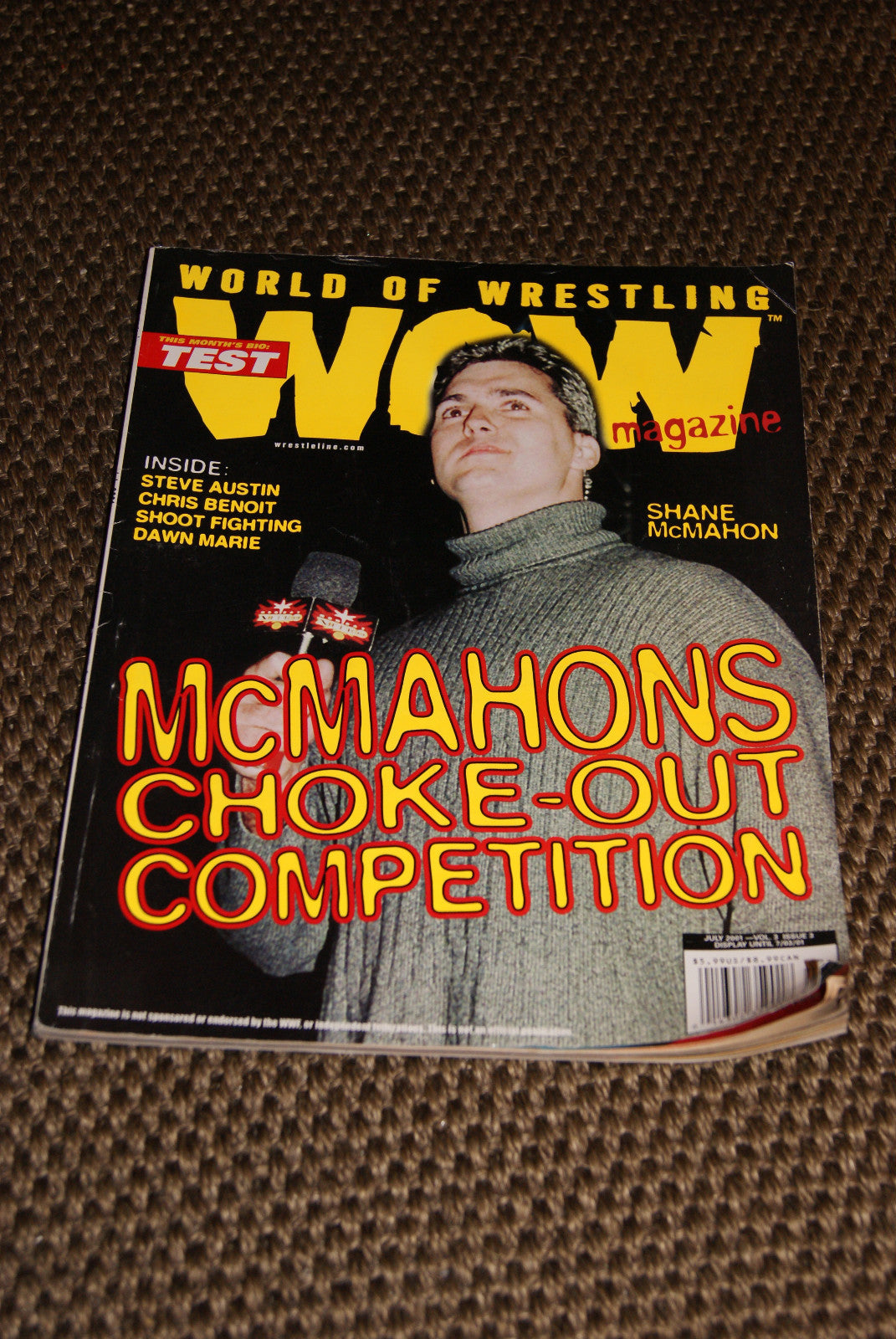 WOW Magazine July 2001 Magazine PWcatalog