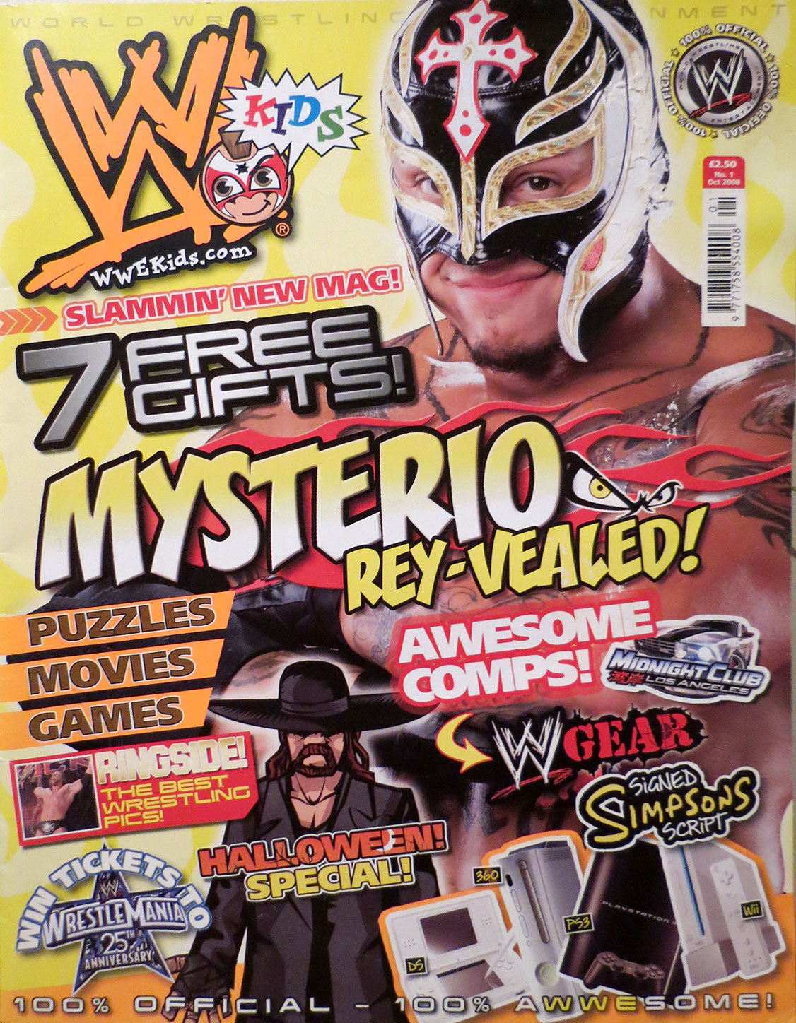 WWE Kids UK Magazine Volume 001 Magazine PWcatalog