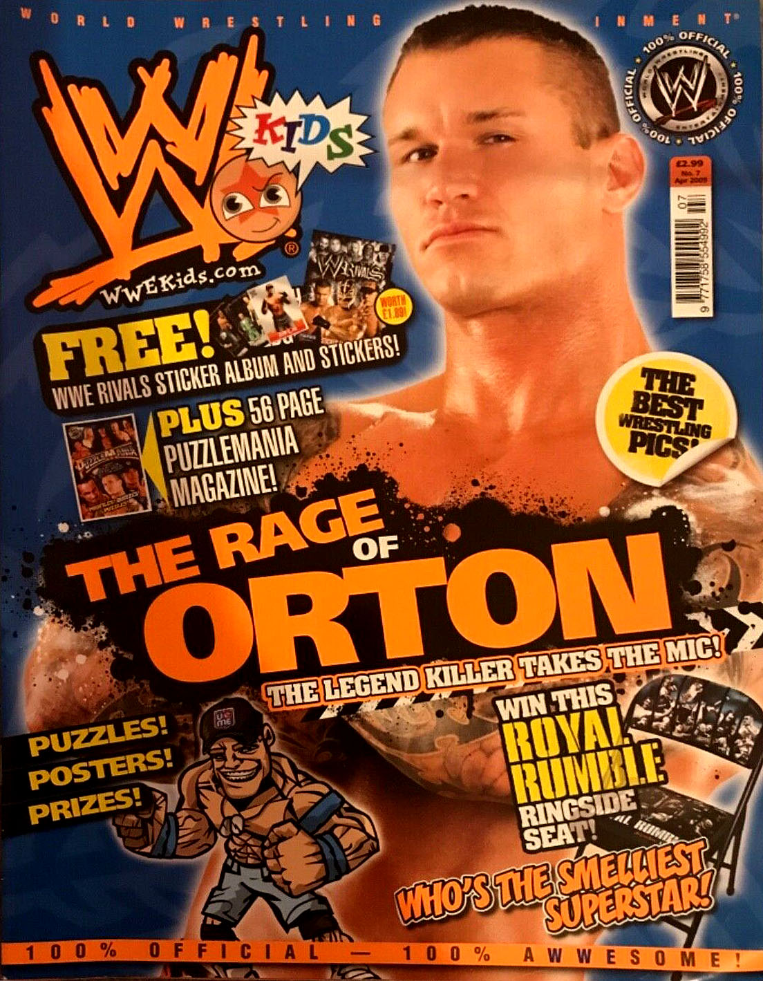 WWE Kids UK Magazine Volume 007 Magazine PWcatalog