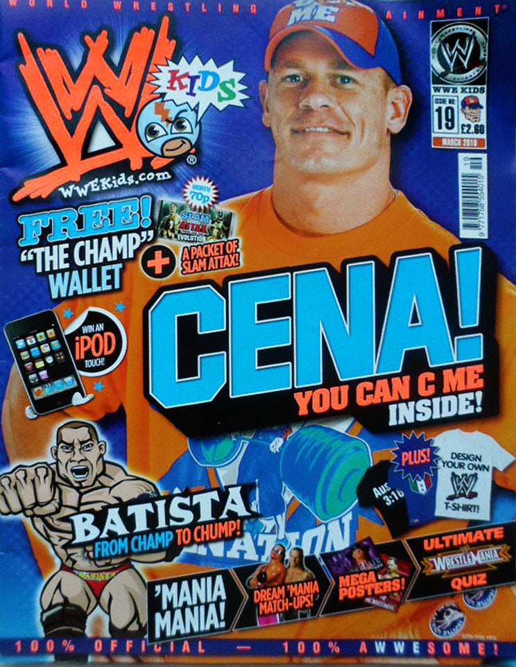 WWE Kids UK Magazine Volume 019 Magazine PWcatalog