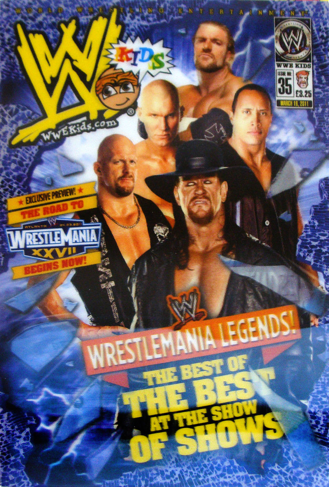 WWE Kids UK Magazine Volume 035 Magazine PWcatalog