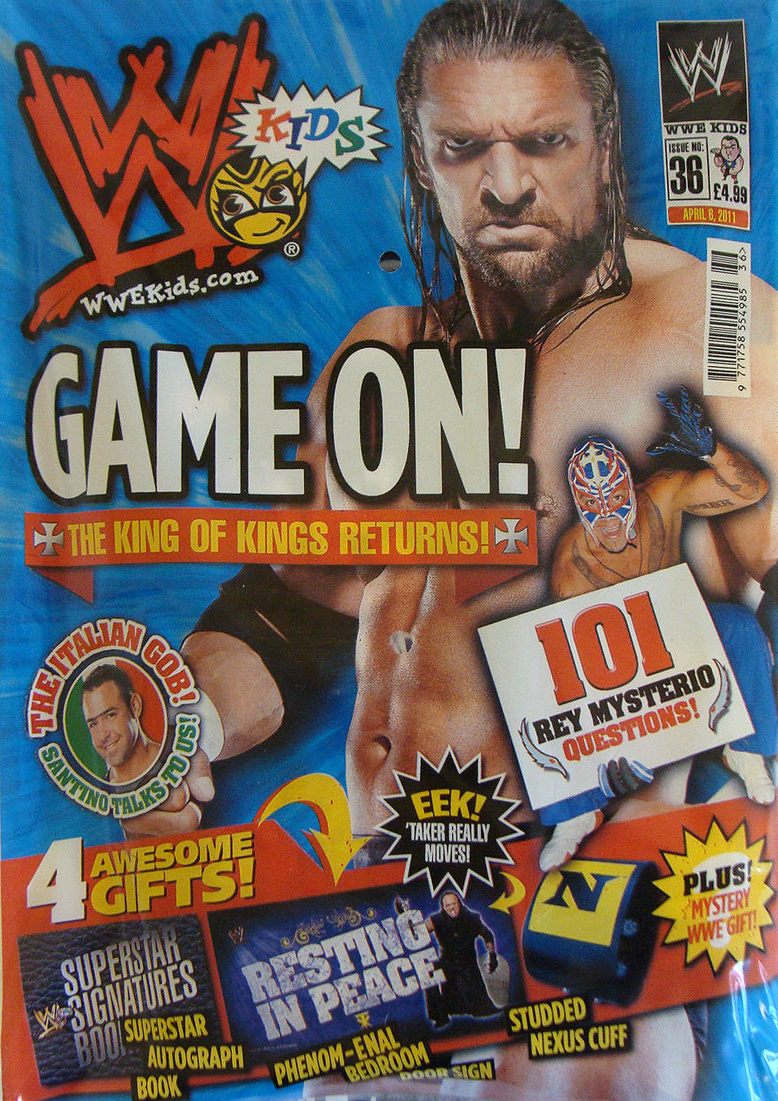 WWE Kids UK Magazine Volume 036 Magazine PWcatalog