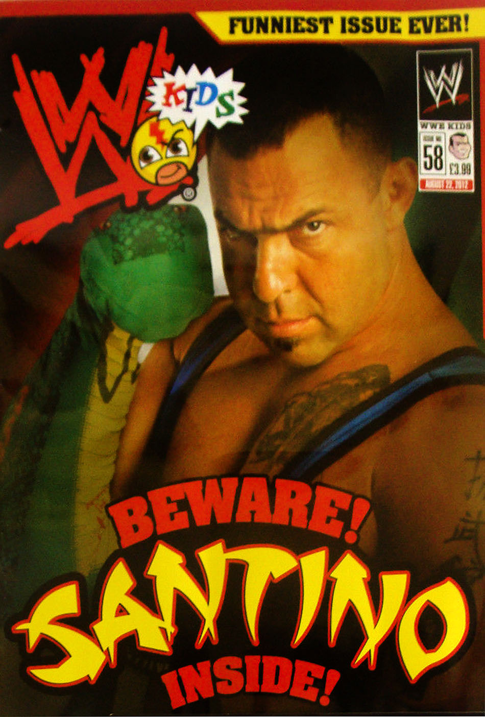 WWE Kids UK Magazine Volume 058 Magazine PWcatalog