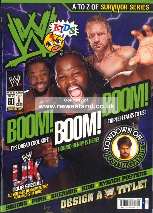 WWE Kids UK Magazine Volume 060 Magazine PWcatalog