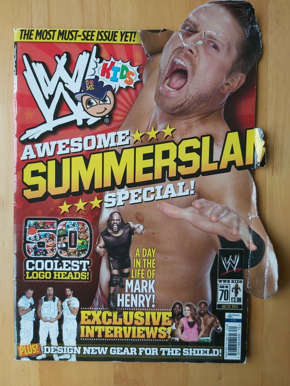 WWE Kids UK Magazine Volume 070 Magazine PWcatalog