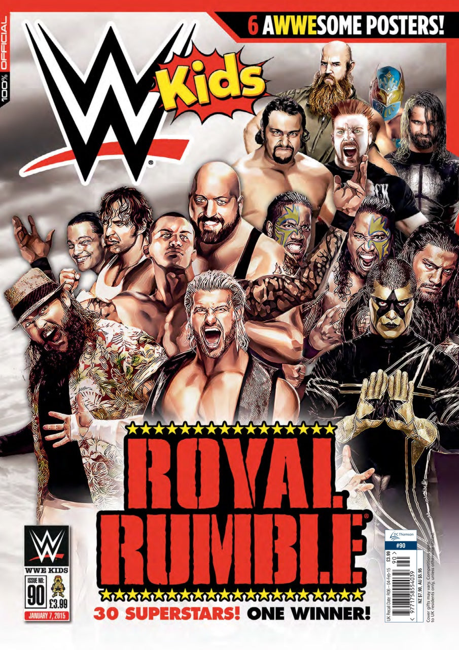 WWE Kids UK Magazine Volume 090 Magazine PWcatalog