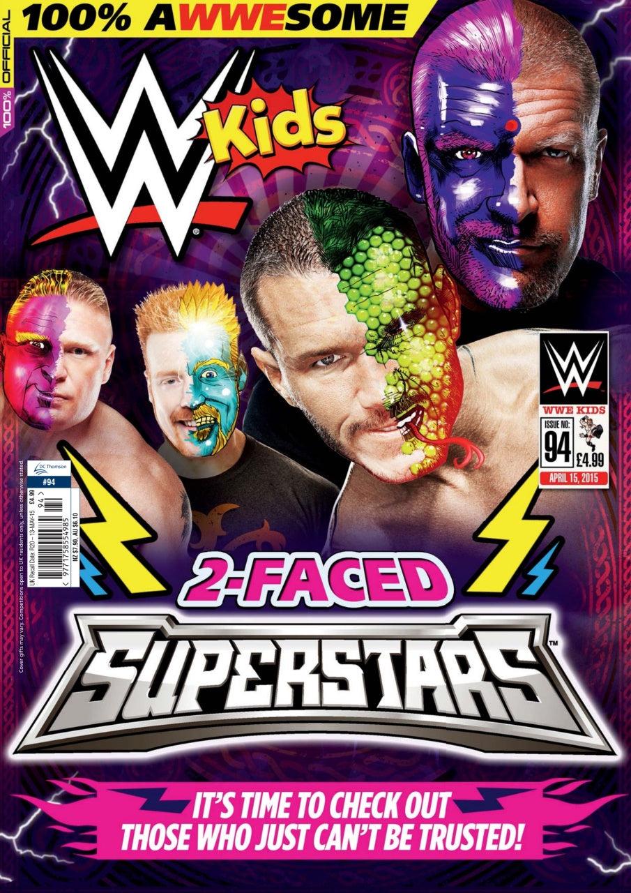 WWE Kids UK Magazine Volume 094 Magazine PWcatalog