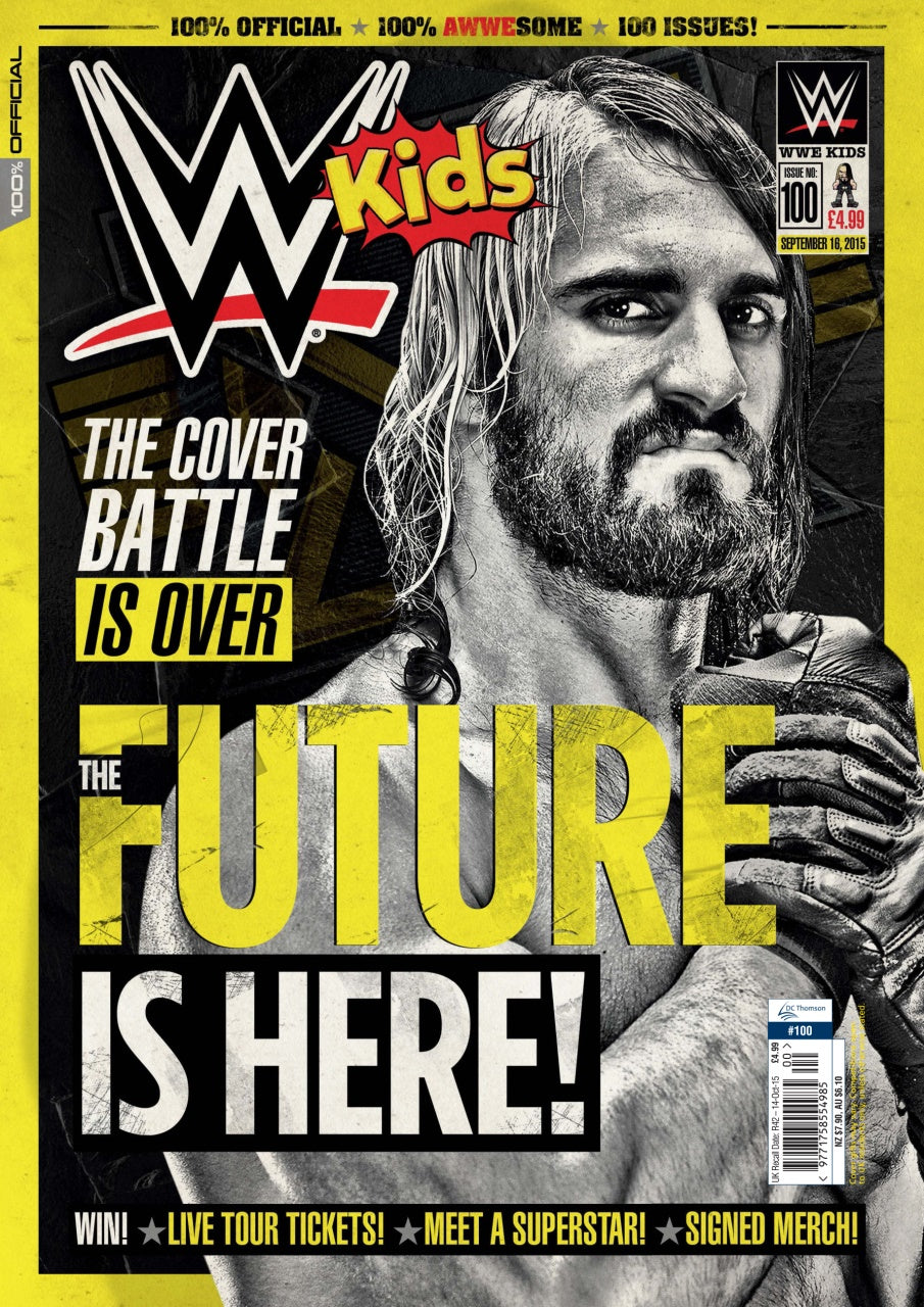 WWE Kids UK Magazine Volume 100 Magazine PWcatalog
