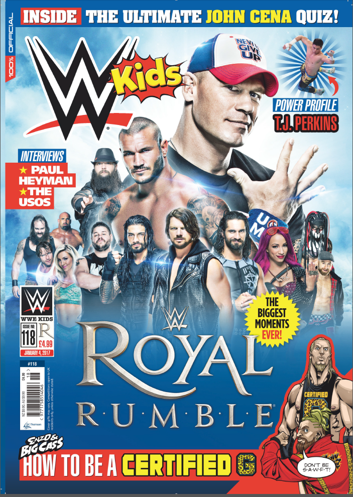 WWE Kids UK Magazine Volume 118 Magazine PWcatalog