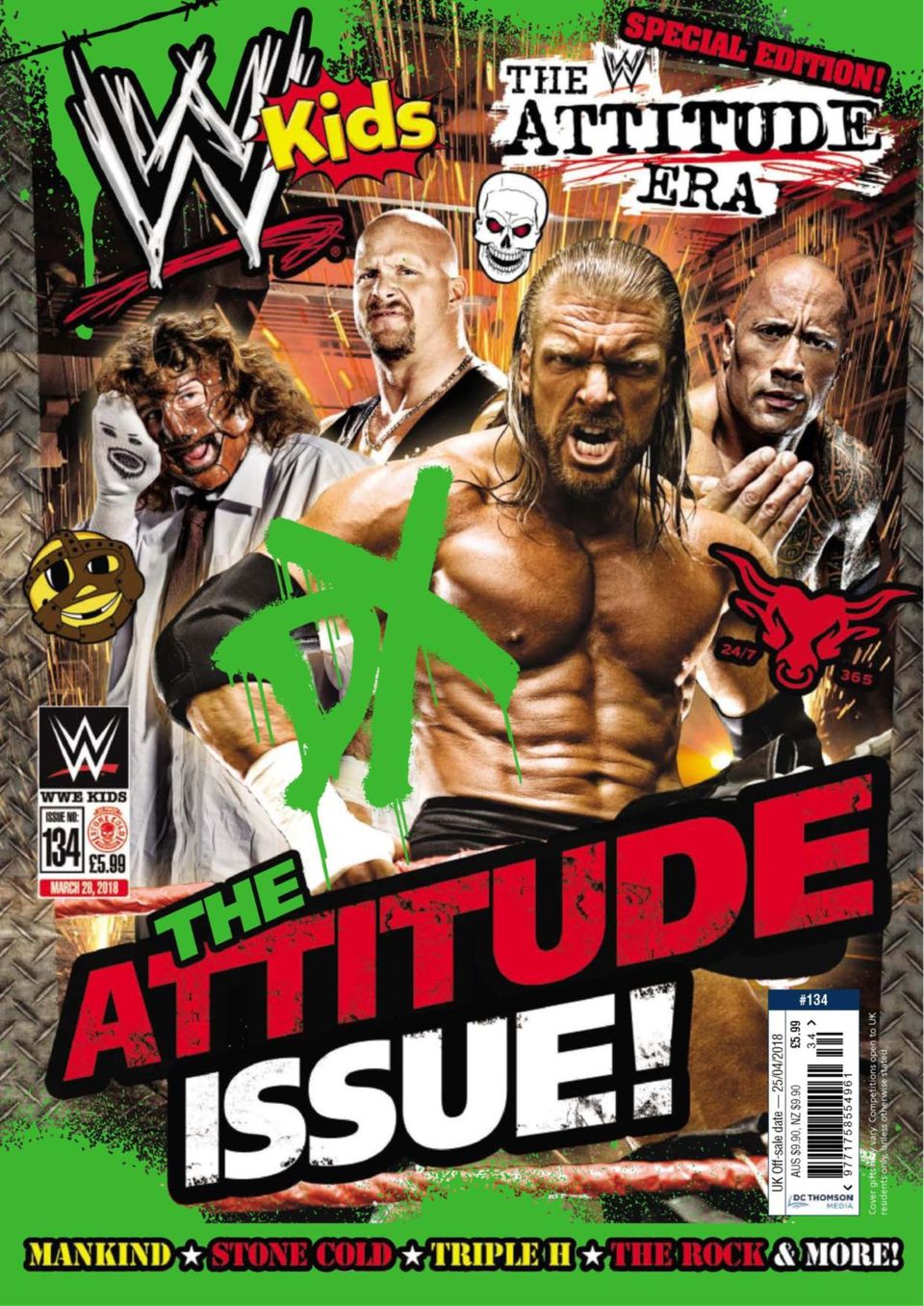 WWE Kids UK Magazine Volume 134 Magazine PWcatalog
